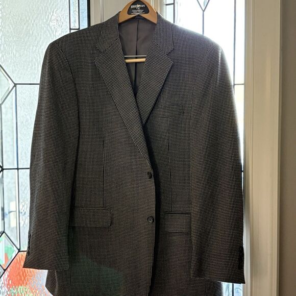 Austin Reed London Mens  SZ46 Pure Wool Tweed Blazer Sport Coat Heritage Luxury - Picture 5 of 16